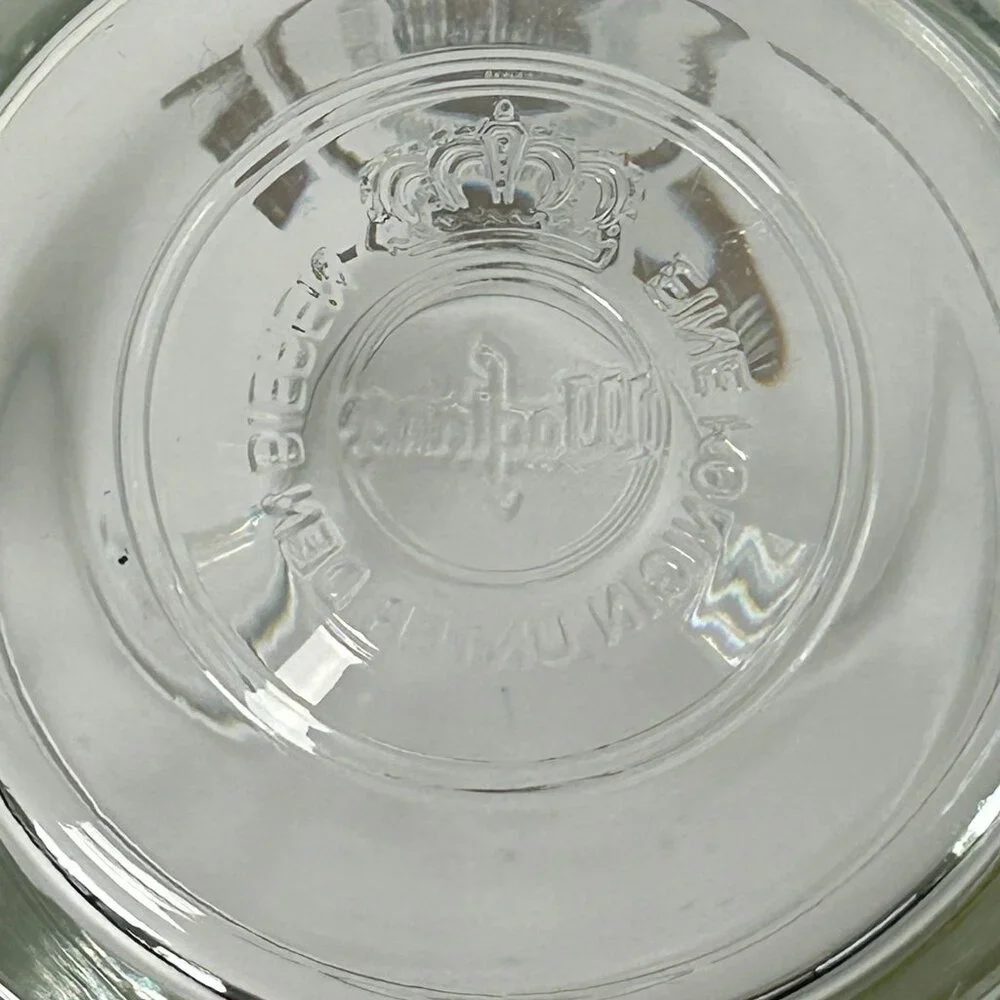 Warsteiner‎ .5 L Beer Glass Stein Mug Germany Handle Barware Collectible